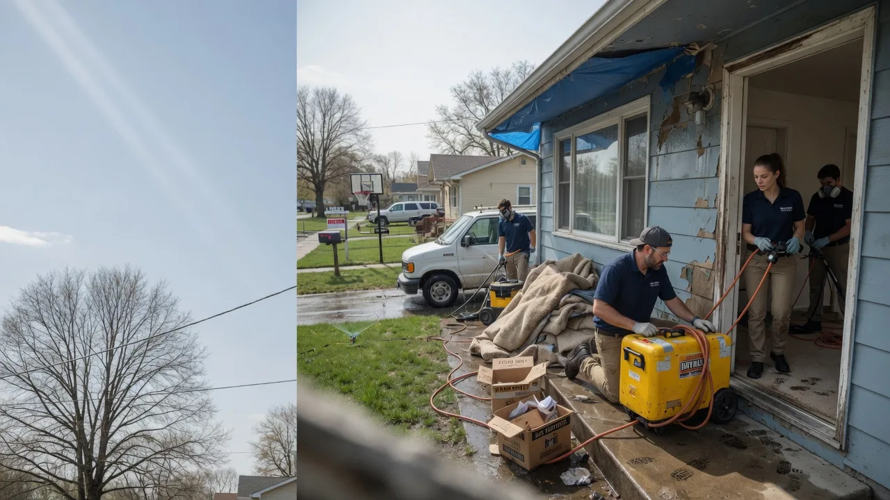 Basement Flood Cleanup in Bloomingdale, MI near me